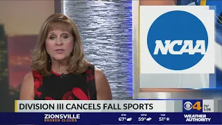 Division III cancels fall sports