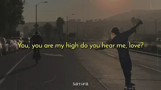 dj snake - you are my high (slowed + reverb) [with lyrics]