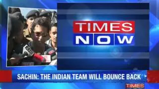 India will bounce back against Pak: Tendulkar