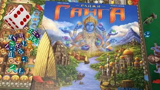 Раджи Ганга I Играем в настольную игру. Rajas of the Ganges board game.