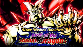 FINAL TRUMP CARD TEAM vs OMEGA SHENRON BIRTH OF SHADOW DRAGONS EVENT | Dragon Ball Z Dokkan Battle