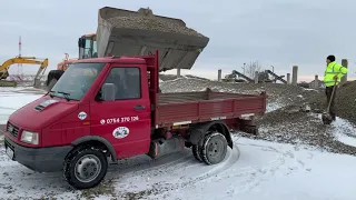 Am băgat Iveco la treabă+noul nostru coleg👍🏾👏🏾⚒️