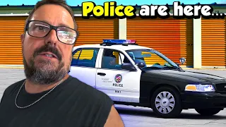 COPS CALLED - $10,000 found inside THIEF'S STORAGE UNIT!