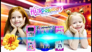 Распаковка куклы Hairdorables #2. Unboxing the doll Hairdorables #2.