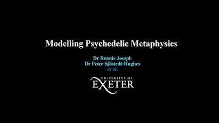 Modelling Psychedelic Metaphysics – Dr Rennie Joseph and Dr Peter Sjöstedt-Hughes