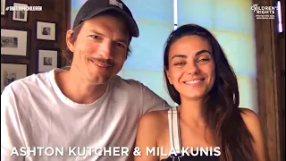 Ashton Kutcher and Mila Kunis - Children's Rights Fall Benefit 2020