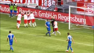 Jahn Regensburg - FC Hansa Rostock 1.Spieltag 16/17|Sportschau