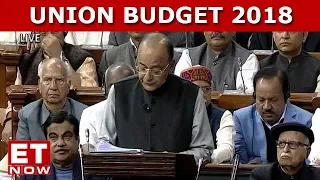 FM Arun Jaitley Presents Union Budget 2018 In Parliament