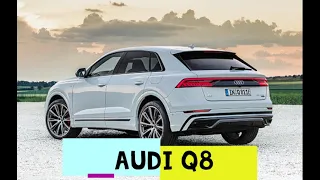 AUDI Q8 presentation interior and exterior/ luxury car