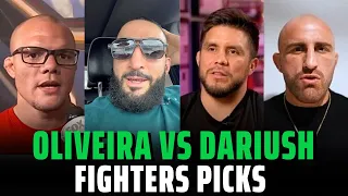 UFC 289: Charles Oliveira vs Beneil Dariush Fighters picks