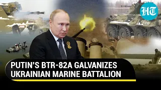 Putin's formidable BTR-82A shown off by Ukraine 503rd Marine Battalion | Details