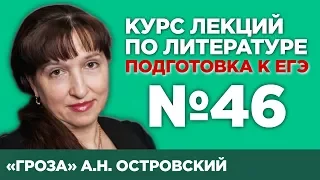 А.Н. Островский «Гроза» (содержательный анализ) | Лекция №46