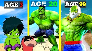 SHINCHAN Surviving 99 YEARS As HULK in GTA 5 | JSS GAMER