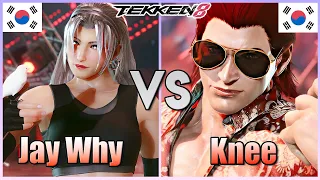 Tekken 8  ▰  Jay Why (Jun Kazama) Vs Knee (Steve) ▰ Ranked Matches!