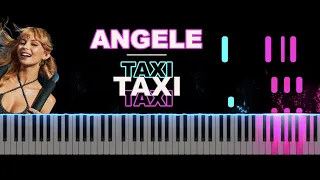 Angèle - Taxi Piano Instrumentale (Facile)