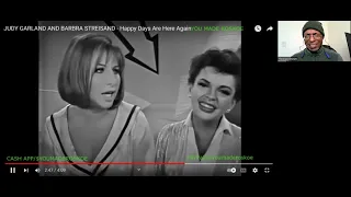 Barbra Streisand & Judy Garland - Happy Days Are Here Again | Reaction #barbrastreisand #judygarland