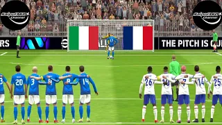 Italy 🇳🇬 🆚 🇨🇵 France Penalties Shoot-out