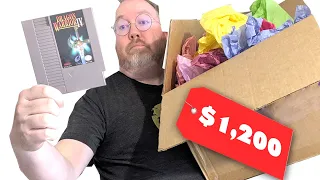 I Bought a $1,200 Mystery Box of Old Video Games