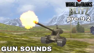 WoTB Old Gun Sounds | pre 9.2