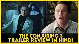 The conjuring 3 trailer review in hindi | devil made me do it | conjuring universe | with me