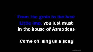 We.B (cover) - House of Asmodeus - *SOLO* Karaoke Version - Helluva Boss