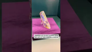 Cinderella Glass Slipper prop from the Live Action movie