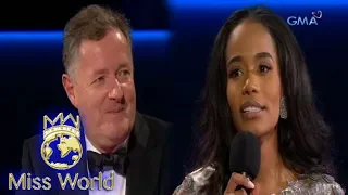 Miss World 2019: Piers Morgan interviews the Top 5 (Question and Answer Portion)