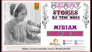 MAY KASAMA SYA SA SASAKYAN AT NAGHAHALIKAN SILA Heart Stories DJ Tess Mosa March 26, 2018