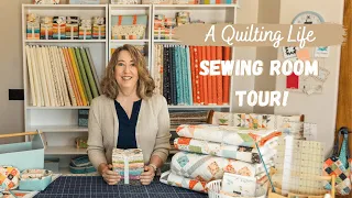 A Quilting Life Sewing Room Tour