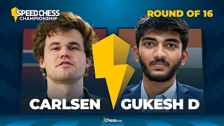 Carlsen v. Gukesh | Can An Indian Prodigy Defeat The World Chess CHAMPION In Speed Chess? | SCC 2022