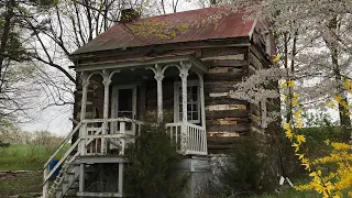 SCENIC Abandoned Log CABIN From the early 1800’s