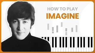 How To Play Imagine By John Lennon On Piano - Piano Tutorial (Part 1 - Free Tutorial)
