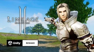 Я перенес Lineage 2 в Unity | Talking Island