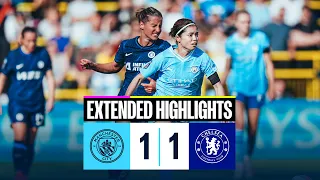 HIGHLIGHTS! LATE CHELSEA HEARTBREAK FOR DEPLETED CITY | Man City 1-1 Chelsea | WSL