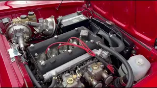 1969 Alfa Romeo GTV 1750 Under the hood