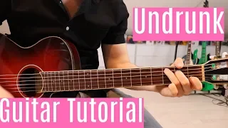 Undrunk - Fletcher | Guitar Tutorial/Lesson | Easy How To Play (Chords)