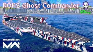ROKS Ghost Commander Action Gamplay/Modern Warships #modernwarships #nauticalgaming