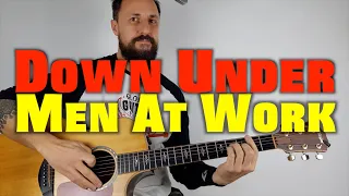 Men At Work - Down Under Lesson