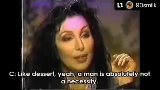 Mom, I am a rich man" — this Cher interview from 1996 is legendary⁠