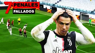 Los 7 penales importantes que fallo Cristiano Ronaldo