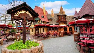 Village Haus Restaurant Disneyland full Area music (1983-2017)