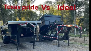 Texas pride vs ideal roll-off trailer. Gooseneck roll offs