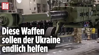 Ukraine-Krieg: Schwere US-Haubitzen in der Ukraine | Donbass