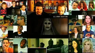 THE NUN - Official Teaser Trailer Reaction Mashup