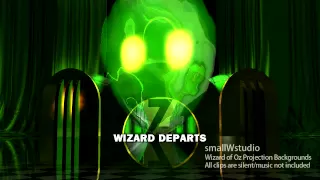 Wizard of OZ Stage Projection Backgrounds