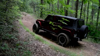 DRIVING THROUGH A WATERFALL - Blairsville, Ga