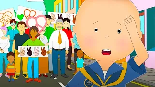 Caillou geht zum Protest | Die Neuen Abenteuer von Caillou | Caillou auf Deutsch