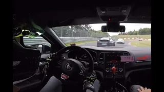 Megane 4 RS Trophy R Vs 2x Porsche GT3 RS 991 X-Bow Nurburgring Nordschleife