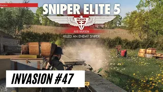 Sniper Elite 5 - Axis Invasion 47th Win - Mission 2 Occupied Residence in 4k