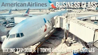 AMERICAN AIRLINES BUSINESS CLASS BOEING 777-300ER | HND-LAX